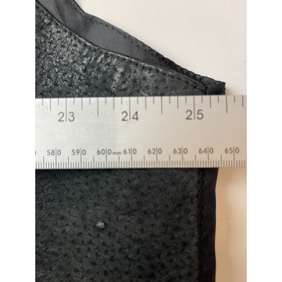 SUEDE LEATHER VEST SZ XL Black Greatland Apparel Western Biker Pockets - Picture 6 of 11